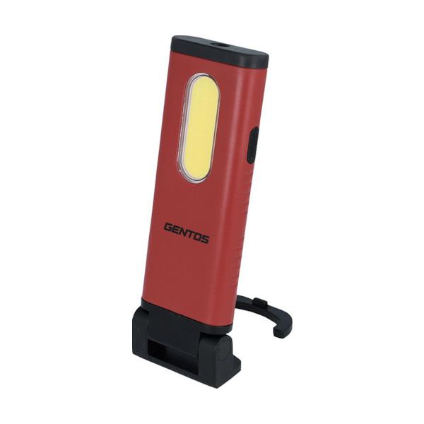 ＧＥＮＴＯＳ　Ganz ハンディワークライトシリーズ LED作業灯（ワークライト） LED小型ワークライト USB充電式 COBLED搭載 IP64 550lm　GZ-122