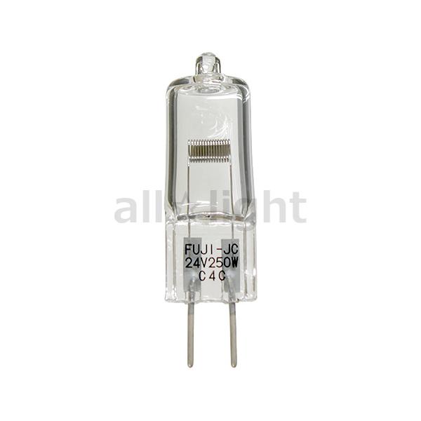 冨士電球 ハロゲン電球 JC 光学用シングルコイルタイプ G6．35