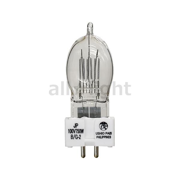 バラ売り可　新品未使用品　丸茂製電球　JPD100V1000WB/G 7個セット 丸茂電機 スタジオ用ハロゲン電球 GX9.5口金 750W クリア JP100V750WB
