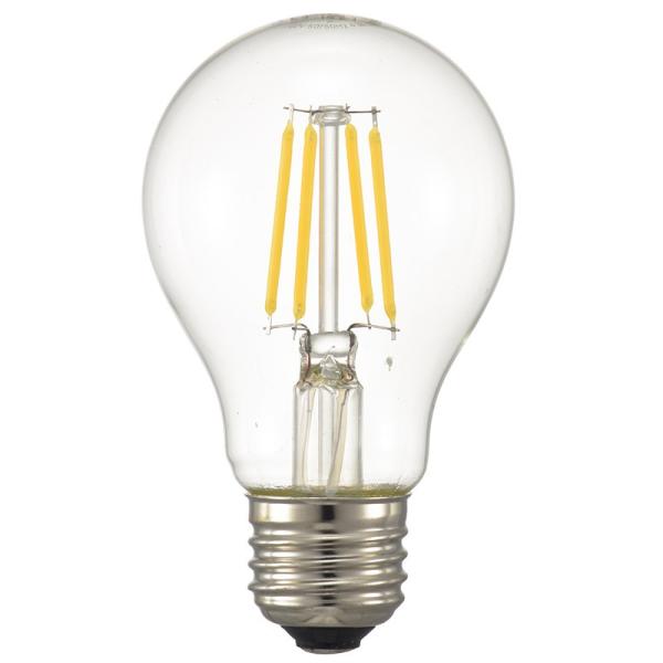 OHM（オーム電機） LEDフィラメントタイプ電球 一般電球形 クリア 一般