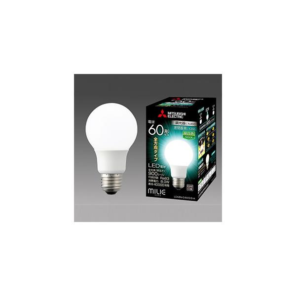 三菱（MITSUBISHI） LED電球 ミライエ 密閉器具対応 調光器対応形 一般