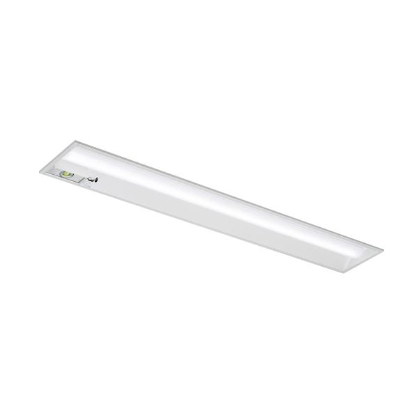 東芝 非常用照明器具 非常時定格出力 埋込形 40タイプ W190 FLR40×2灯省電力相当 電球色 LEDバー付き　LEKRJ419404L-LS9(LEERJ41903LS9+LEEM40403L01)