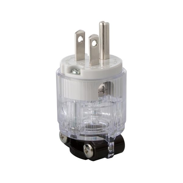 明工社　医用プラグ 医用接地プラグ 国内用医用プラグ 15A 125V チョコ JIS T 1021 医用差込接続器適合品　ME2591XXC