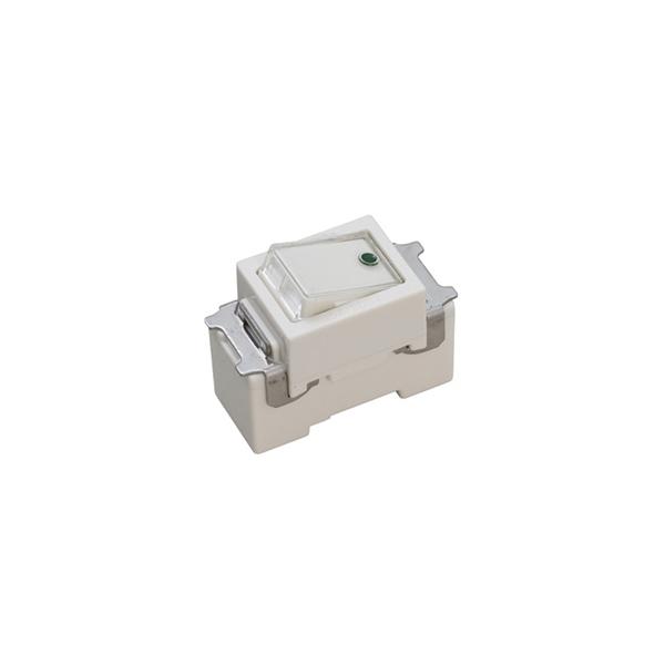 明工社　MLスイッチ ML表示付スイッチ 片切 ML端子 15A 300V　ML1111W-N