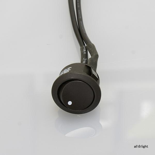 メーカー：NOATEK(ノアテック) / 株式会社ノア　　 シリーズ名： 家具用スイッチ　　　本体色：黒色コード色：黒色定格：7A125V コード長：300mm PC付丸穴で取付くタンブラースイッチワンタッチ式ワンタッチ式（バネタイプ）は一...