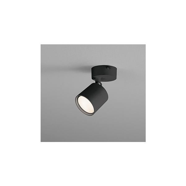 ＯＤＥＬＩＣ　スポットライト 直付 白熱灯器具60W相当 LEDランプ付 高演色LED 温白色3500K ブラック　OS256775WR(別梱NO290BW)