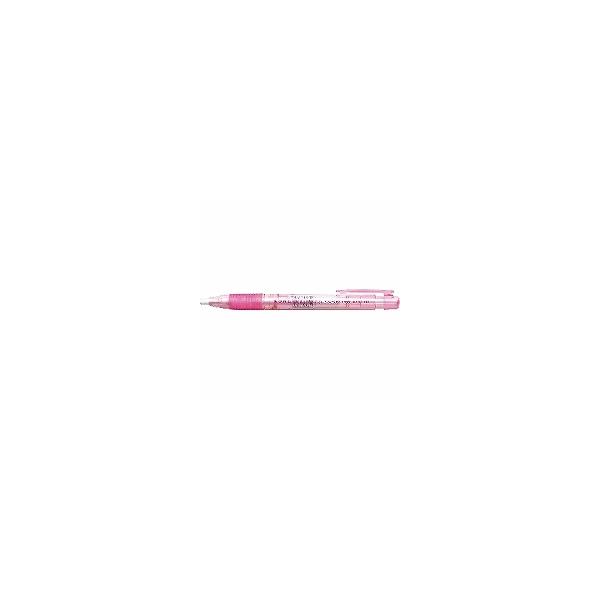 【× 20 個 】ホルダー消しゴムモノ3.8透明ピンク EH-KE80 消しゴム  トンボ鉛筆