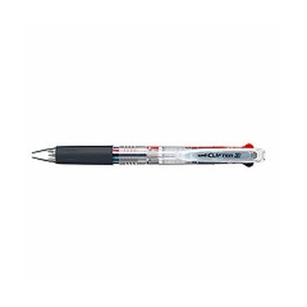 三菱鉛筆 クリフター 3色ボールペン SE3-304 [透明] (ボールペン) 価格