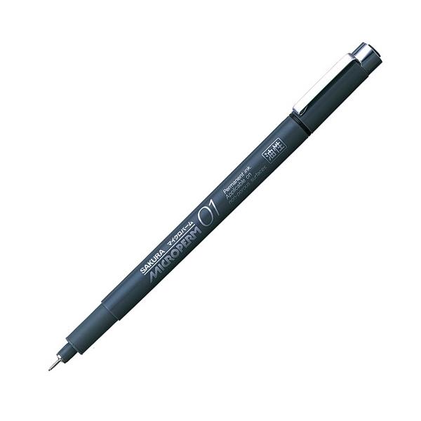 サクラクレパス 油性マーカー マイクロパーム EOK01#49 0.1mm 黒 ( ５本)/メール便送料無料