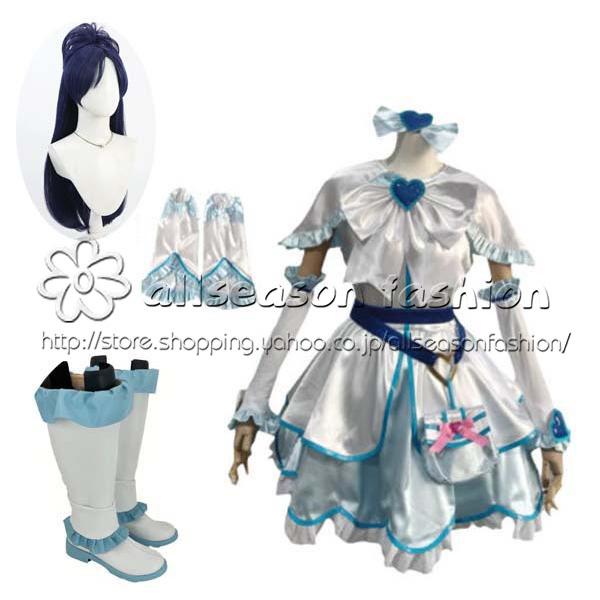 ふたりはプリキュア Max Heart 風 雪城ほのか キュアホワイトコスプレ