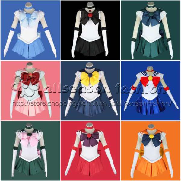 美少女戦士セーラームーン 子供/大人 夏の風JK制服 コスプレ 衣装 お盆 プレゼント 祭り コスチューム クリスマス イベント パーティー 仮装