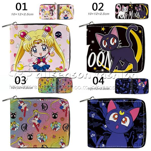 美少女戦士セーラームーン 風 財布 小銭入れ 可愛い