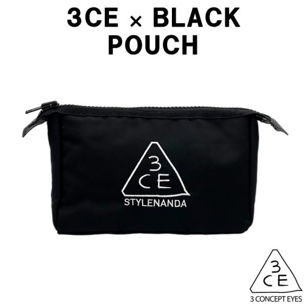 3ce ポーチ M ブラック Black 韓国コスメ スタイルナンダ Stylenanda 3ce Pouch 化粧 ポーチ メール便 正規品 Buyee Buyee Japanese Proxy Service Buy From Japan Bot Online
