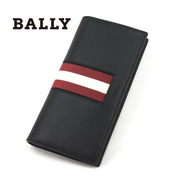 バリー BALLY 長財布 メンズ 財布（小銭入れ付き）ブラック ブランド