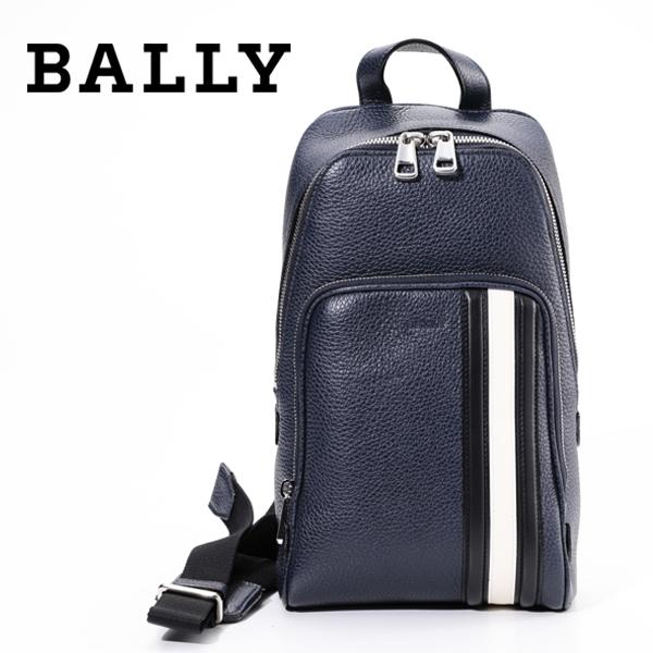 バリー BALLY ボディバッグ ショルダーバッグ バッグ （ネイビー