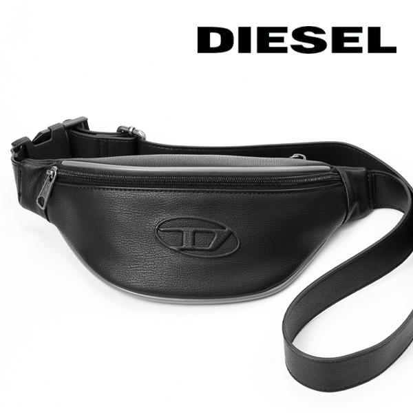 ディーゼル DIESEL ボディバッグ ボディバッグ ウエストバッグ ユニセックス（ブラック）ブランド ギフト 父の日 プレゼント DS-813