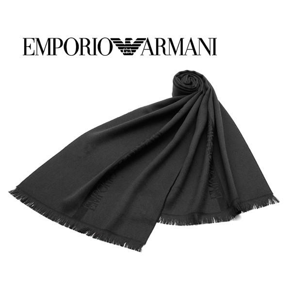 ARMANI JEANS エンポリオ・アルマーニ EMPORIO マフラー ウール 