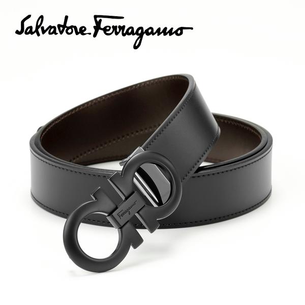 FERRAGAMO フェラガモ ベルト リバーシブルベルト （トップタイプ 
