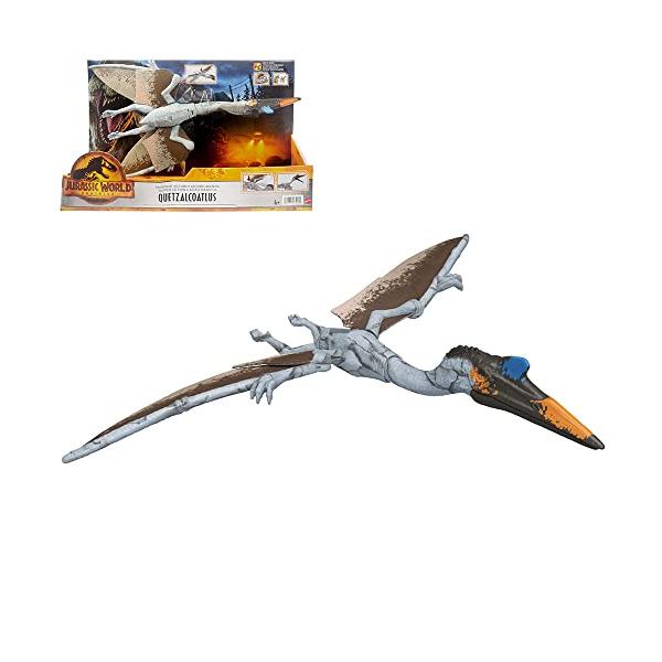 新品 ジュラシックワールド スーパーアクション！ ケツァルコアトルス Amazon.co.jp: マテル ジュラシックワールド(JURASSIC WORLD