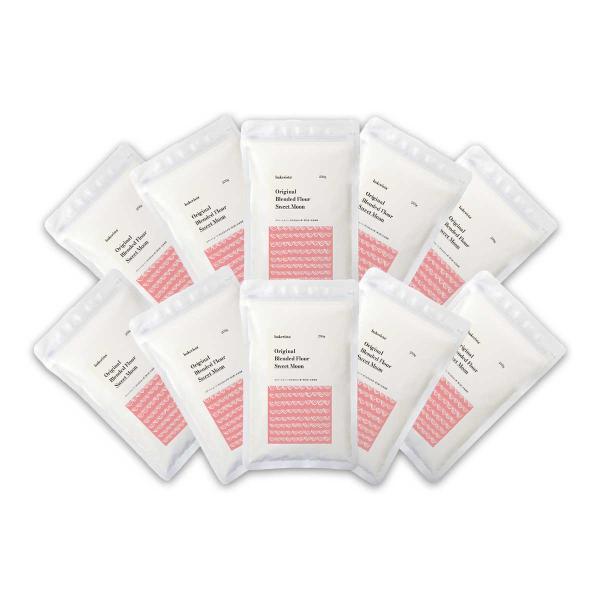 北海道産小麦を使用した薄力粉です。フワッとした軽い仕上がりと口溶けを北海道産で実現しました。