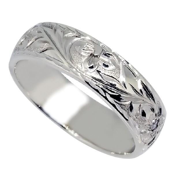 ハワイアンジュエリー リング 指輪 オーダーメイド 1.5mm厚 幅6mm