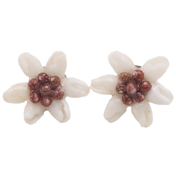 ニイハウシェル 本格 ニイハウシェルピアス スタッドタイプ モミ