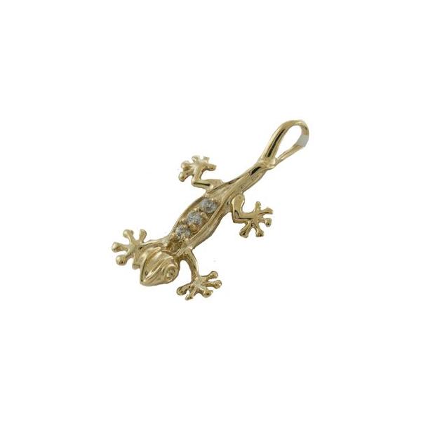ハワイアンジュエリー 14K ペンダントトップ ダイヤモンド ハワイアンジュエリー 14Kペンダントトップ リアルダイヤモンド