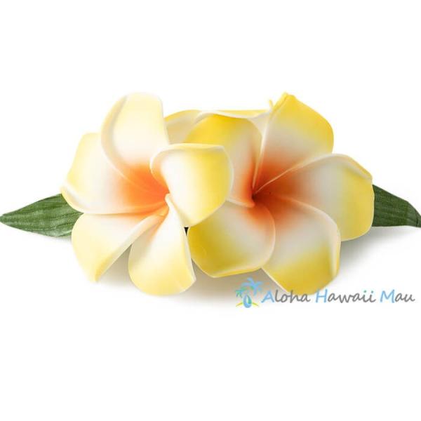 フラダンス 髪飾り プルメリア ヘアクリップ イエロー 黄色 フラワー フラ ハワイ 発表会 ウクレレ 和装 成人式 結婚式 卒業式 イベント Buyee Buyee Jasa Perwakilan Pembelian Barang Online Di Jepang