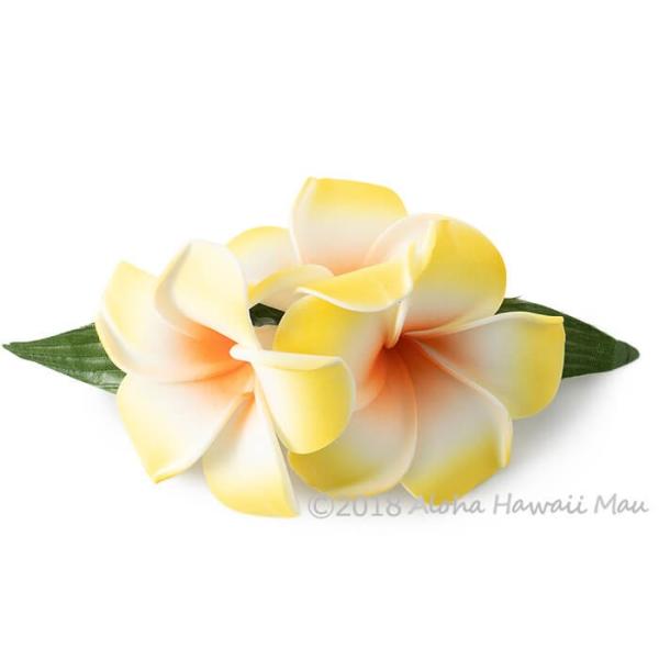 フラダンス 髪飾り プルメリア ヘアクリップ イエロー 黄色 フラワー フラ ハワイ 発表会 ウクレレ 和装 成人式 結婚式 卒業式 イベント Buyee Buyee Jasa Perwakilan Pembelian Barang Online Di Jepang