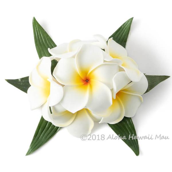 フラダンス髪飾り プルメリアヘアクリップ ホワイト Buyee Buyee Japanese Proxy Service Buy From Japan Bot Online