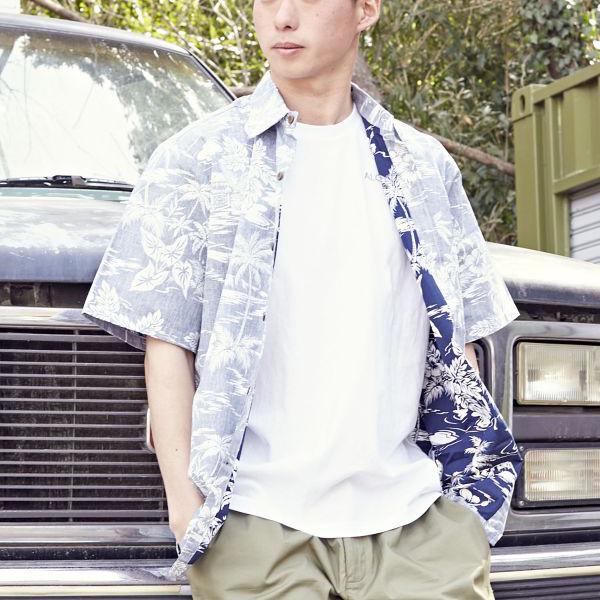 アロハシャツ メンズ ハワイアン シャツ Two Palms トゥーパームス 半袖シャツ ファッション ハワイ Aloha シャックアロハ ネイビー Alohashirt Shackaloha Khk Aloha Diaries ハワイセレクトshop 通販 Yahoo ショッピング