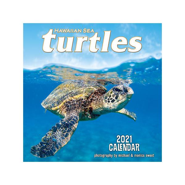 ハワイ カレンダー 21年 21 壁掛け ホヌ ウミガメ 海亀 タートル ポスター 写真 アート ハワイアン インテリア 雑貨 Calendar21 Hawaiian Sea Turtle Aloha Diaries ハワイセレクトshop 通販 Yahoo ショッピング