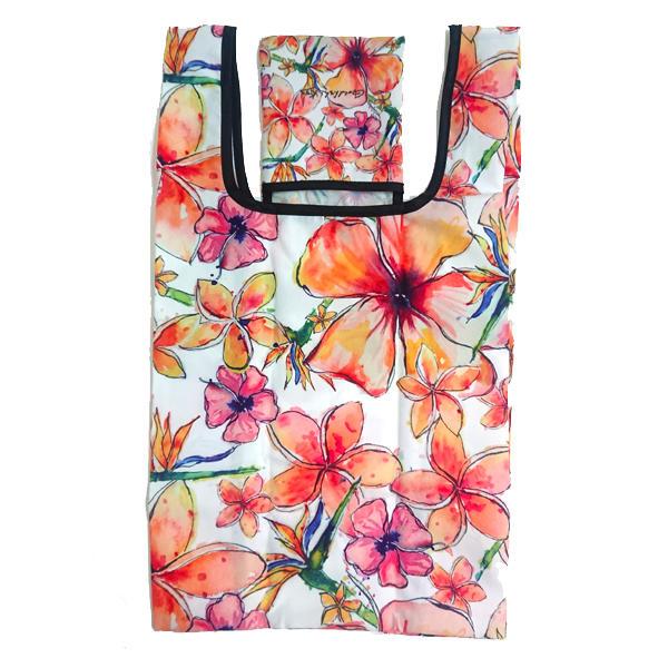 エコバッグ 折りたたみ 折り畳み ミニ ポケット コンパクト Goldfish Kiss ゴールドフィッシュ キス 軽量 花 海 サーフィン ハワイ La Goldfishkiss Pocket Ecobag Aloha Diaries ハワイセレクトshop 通販 Yahoo ショッピング