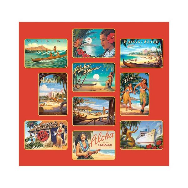 ハワイアン ポストカード 10枚セット はがき グリーティングカード アート 絵画 ハワイ 雑貨 文具 :postcardset-02:ALOHA  Diaries ハワイセレクトShop - 通販 - Yahoo!ショッピング