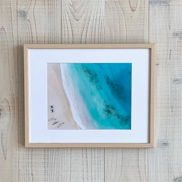 Sarah Caudle サラカードル ハワイ アート 絵画 （Lanikai Beach