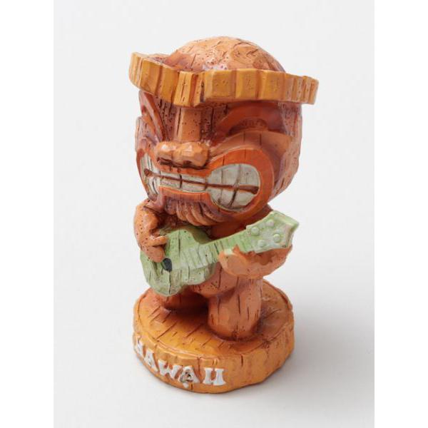 ハワイ ティキ Tiki ティキ像 守り神 守護神 人形 幸運 ハワイアン雑貨 インテリア オブジェ 置物 お土産 ウクレレ メネフネ Mele Tiki Menehune Mele Khk Aloha Diaries ハワイセレクトshop 通販 Yahoo ショッピング