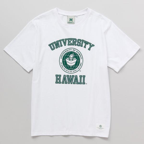 UNIVERSITY HAWAII Tシャツ ホワイト 50s　Haynes UNIVERSITY HAWAII Tシャツ ホワイト 50s Haynes - メルカリ
