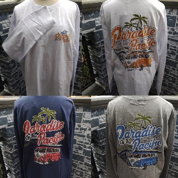Hula Lani（フララニ） ハワイアンTシャツ 長袖 メンズ ロングスリーブ
