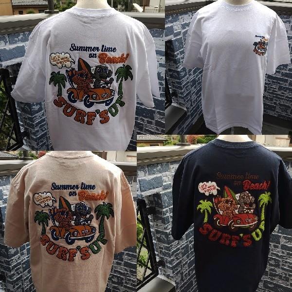 Hula Lani（フララニ） 大特価 ハワイアンTシャツ サーフズアップ CAR