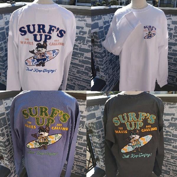 Hula Lani（フララニ） ハワイアンTシャツ サーフズアップ 長袖Tシャツ