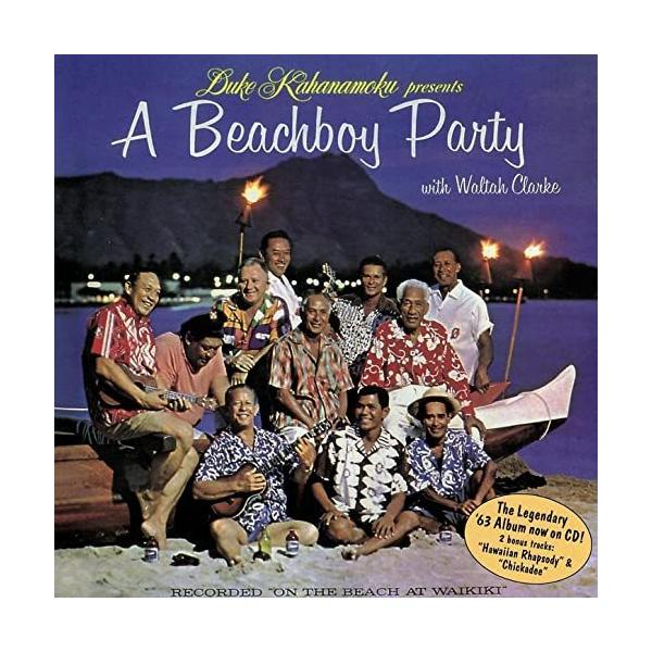 ２枚で送料無料 Duke Kahanamoku presents A Beachboy Party with Waltah Clarke