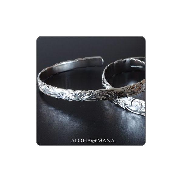 ALOHA MANA ハワイアンジュエリー バングル silver925 メンズ ALOHA MANA ハワイアンジュエリー バングル silver925 メンズ