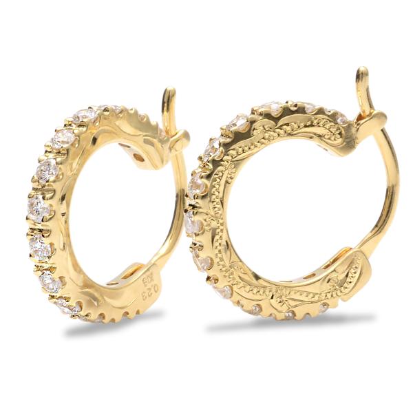 sAX K18S[h t[vsAX _uTCh GO[uh _Ch alolua(AA) 0.46ct p OWA[ Weliana