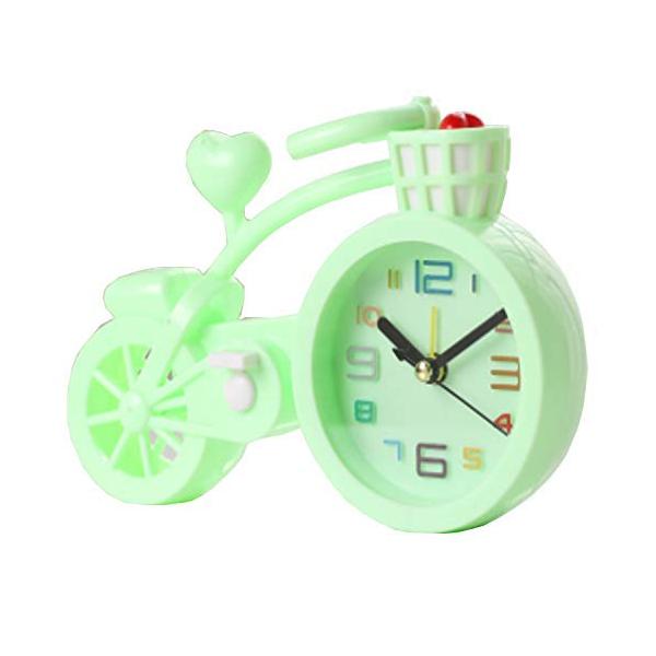 Utst 目覚まし 時計 おもしろ 自転車 型 置き とけい アナログ コンパクト 誕生日 プレゼント 景品 に グリーン 自転車置き時 アロハマハロ 通販 Yahoo ショッピング