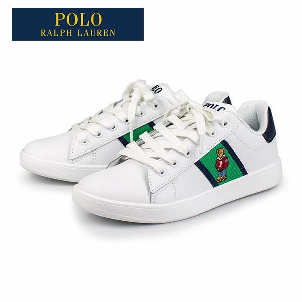 ポロ ラルフローレン スニーカー キッズ 人気 ブランド ホワイト 白 Quilton Bear レザー Polo Ralph Lauren Rf Po Rf 水着 サーフカジュアルaloheart 通販 Yahoo ショッピング