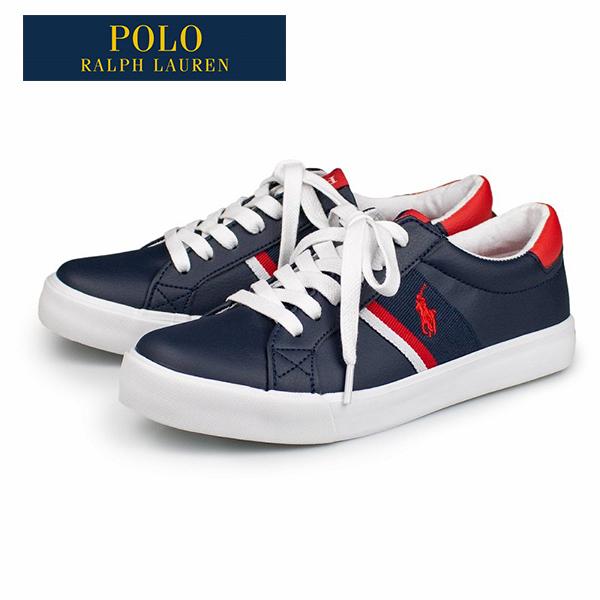 ポロ ラルフローレン スニーカー キッズ 人気 ブランド おしゃれ ネイビー 紺 Gaffney 合成皮革 Polo Ralph Lauren Rf J Po Rf J 水着 サーフカジュアルaloheart 通販 Yahoo ショッピング
