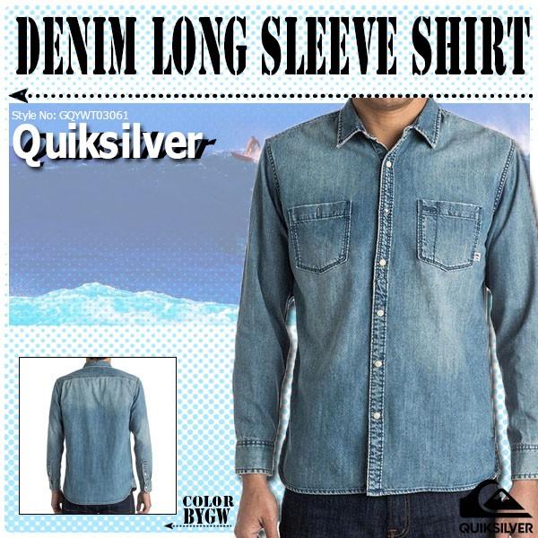 クイックシルバー メンズ 長袖シャツ プレゼント おすすめ デニム ギフト Quiksilver Gqywt Qs16 Gqywt 水着 サーフカジュアルaloheart 通販 Yahoo ショッピング