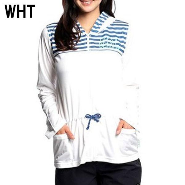 ランキング第1位返品ok 良好品 ロキシー おしゃれ ラッシュガード おしゃれ レディース スポーツ 長袖フード付き ロング丈 おしゃれ ジップアップ 人気ブランド 白 青 Roxy Rly