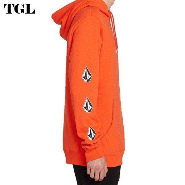 ボルコム パーカー メンズ フーディー プルオーバー 人気ブランド ブラック パープル ラベンダー オレンジ 黒 紫 橙 裏起毛 長袖 保温 M L Volcom Vc19 水着 サーフカジュアルaloheart 通販 Yahoo ショッピング