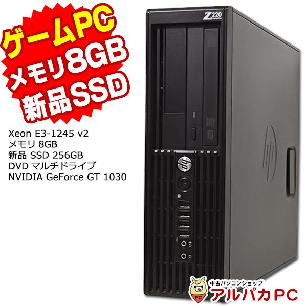 日本HP デスクトップ 中古 ゲーミングPC GeForce GT 1030 HP